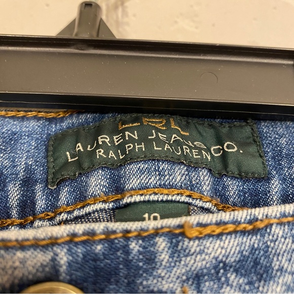 Lauren Ralph Lauren Womens Jeans sz 10 Blue Denim Stretch Classic Bootcut - Picture 2 of 6